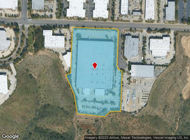 11906 Tech Center Ct, Poway, CA Parcel Map