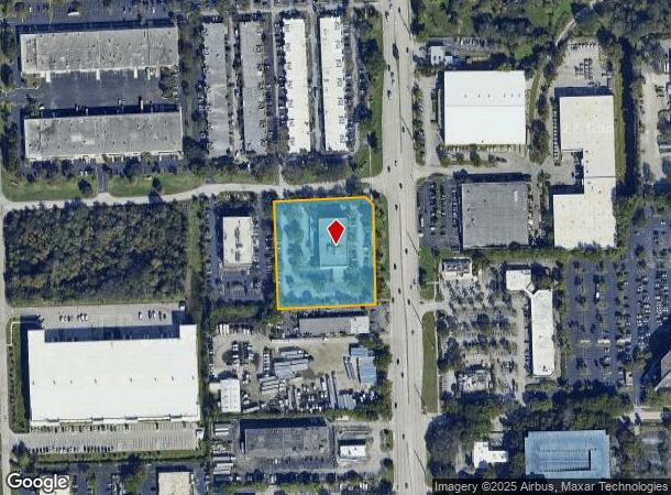  6499 Powerline Rd, Fort Lauderdale, FL Parcel Map