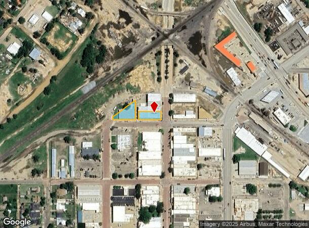  110 Denrock Ave, Dalhart, TX Parcel Map
