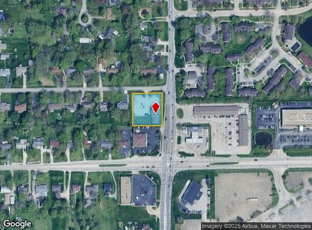  1026 N Mitthoefer Rd, Indianapolis, IN Parcel Map