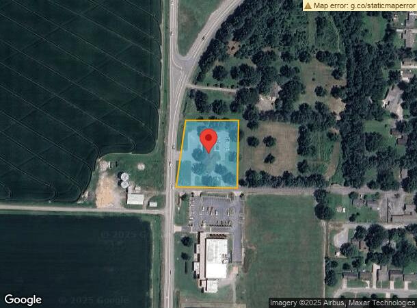  1121 W Front St, Lonoke, AR Parcel Map