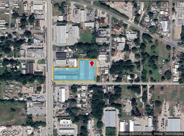  1520 Peachtree St, Cocoa, FL Parcel Map