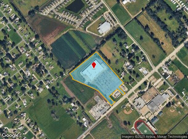 59690 Belleview Rd, Plaquemine, LA Parcel Map