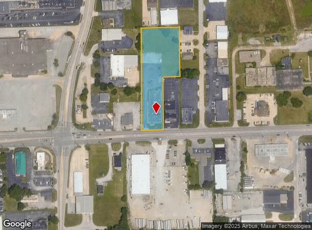 1610 E Pershing Rd, Decatur, IL Parcel Map