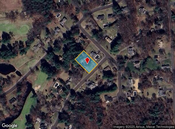  22 Quail Hollow Dr, Southington, CT Parcel Map