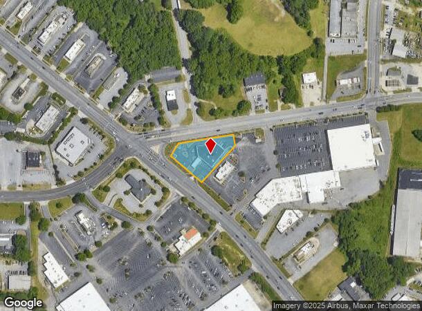 2805 S Main St, High Point, NC Parcel Map