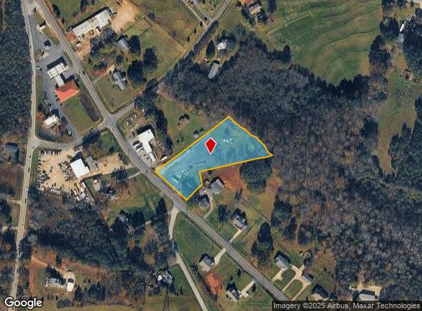  3261 E Gap Creek Rd, Greer, SC Parcel Map
