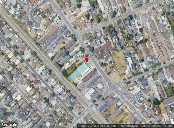 19745 Meekland Ave, Cherryland, CA Parcel Map