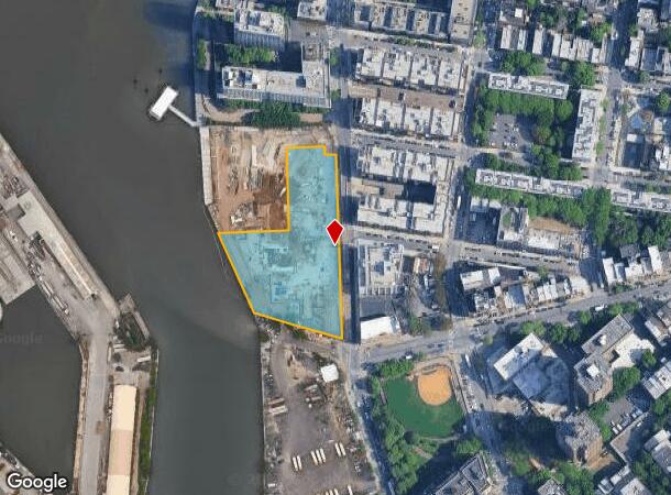  470 Kent Ave, Brooklyn, NY Parcel Map