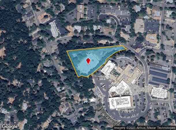  1040 Marshall Way, Placerville, CA Parcel Map