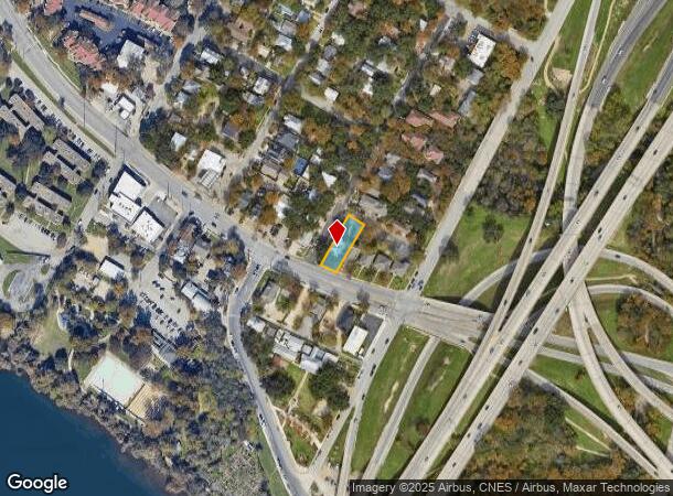  2208 Lake Austin Blvd, Austin, TX Parcel Map