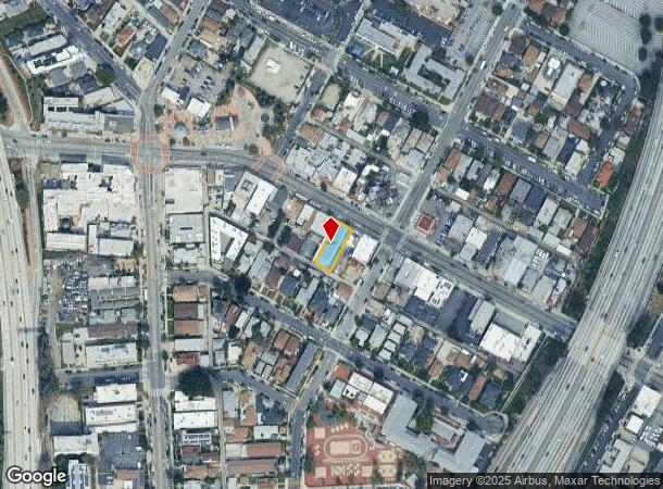  1854 E 1St St, Los Angeles, CA Parcel Map