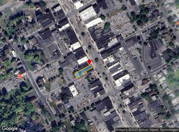 134 S Main St, Canandaigua, NY Parcel Map