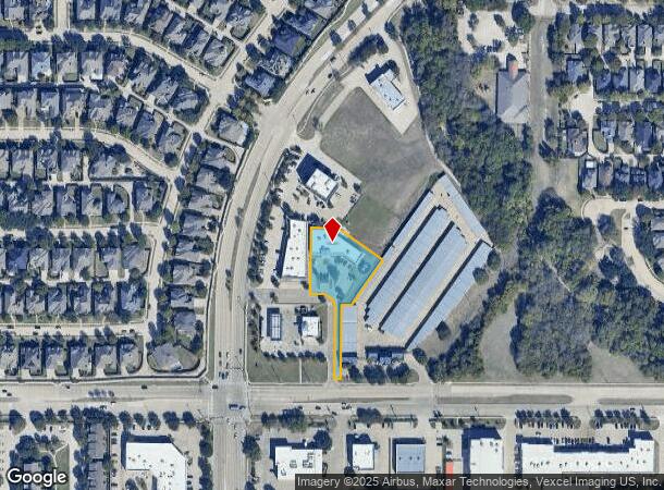  2088 Hedgcoxe Rd, Allen, TX Parcel Map