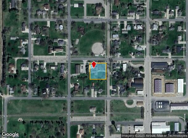 241 N Maple St, Fowler, MI Parcel Map