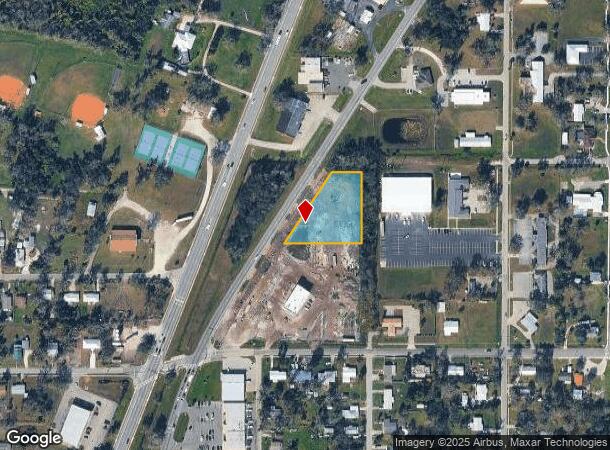  644 N Brevard Ave, Arcadia, FL Parcel Map