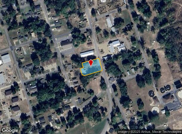  714 S 2Nd St, Dardanelle, AR Parcel Map