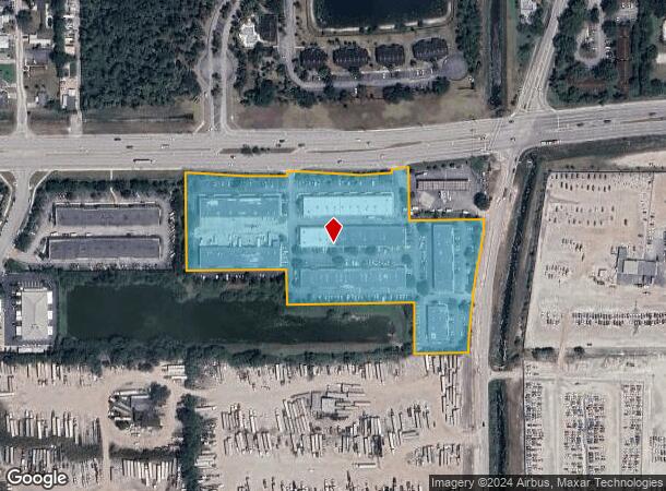  8020 Belvedere Rd, West Palm Beach, FL Parcel Map