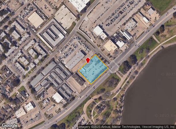  3363 W Northwest Hwy, Dallas, TX Parcel Map