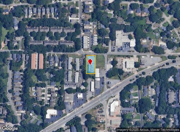 1666 Spring St Se, Smyrna, GA Parcel Map