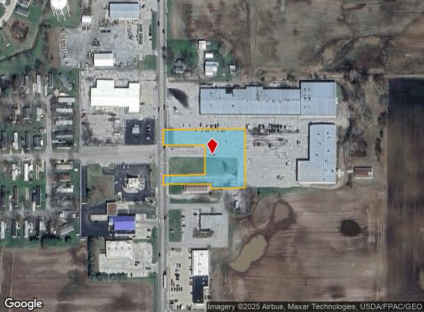 1400 N Shoop Ave, Wauseon, OH Parcel Map