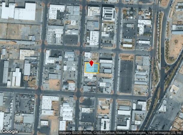  1409 S Main St, Las Vegas, NV Parcel Map