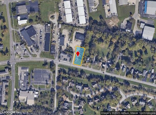 490 W Sharon Rd, Cincinnati, OH Parcel Map