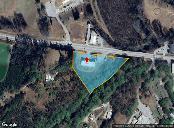 6640 Highway 115, Clarkesville, GA Parcel Map