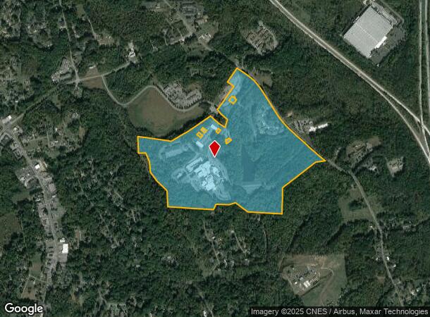  180 Parkwood Dr, Elkin, NC Parcel Map