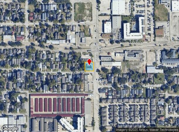 1827 Airline Dr, Houston, TX Parcel Map