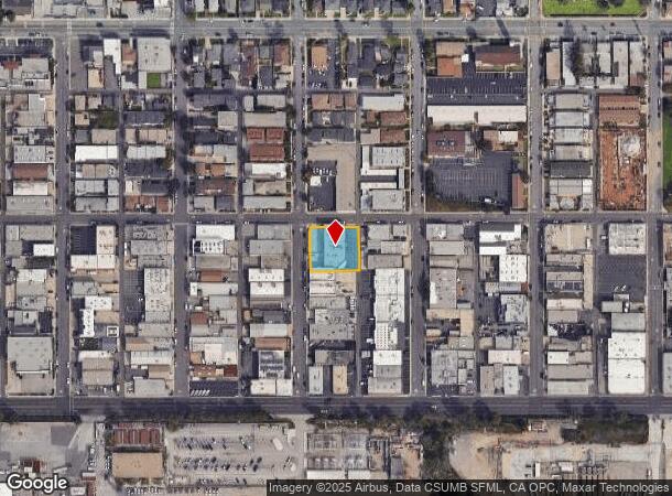  602 E Franklin Ave, El Segundo, CA Parcel Map