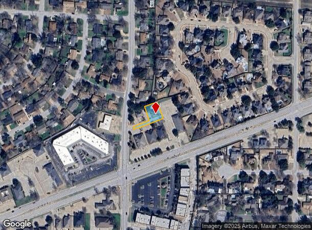  1840 Hurstview Dr, Hurst, TX Parcel Map