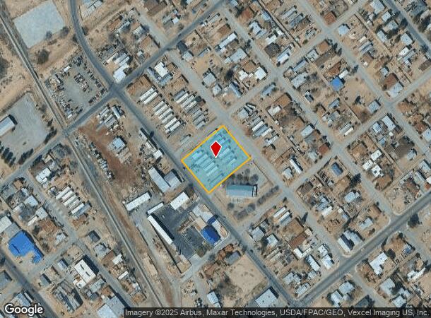  233 Nw Camp St, Fabens, TX Parcel Map