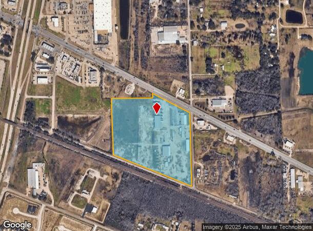 2548 E Highway 6, Alvin, TX Parcel Map