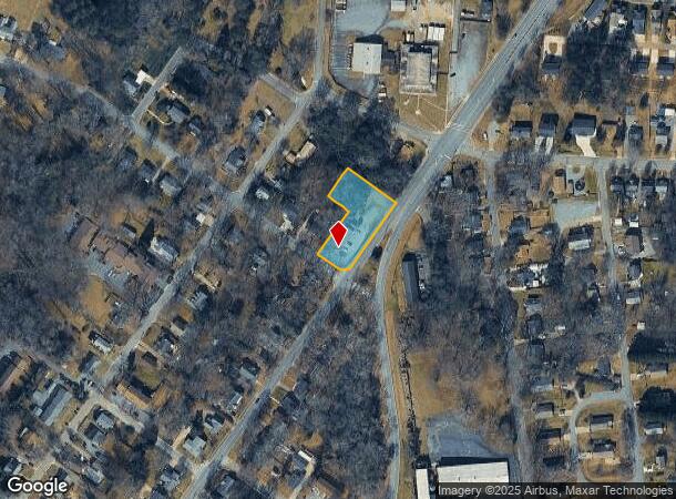  1215 8Th St Ne, Hickory, NC Parcel Map