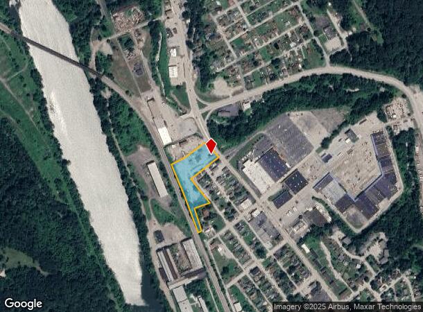  4204 Walnut St, Mckeesport, PA Parcel Map