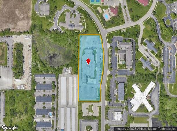  901 Delta Commerce Dr, Lansing, MI Parcel Map