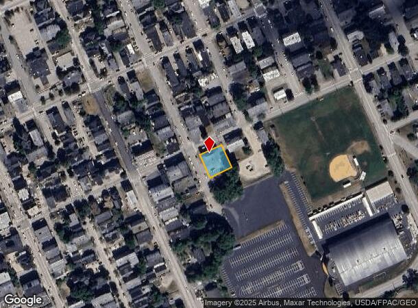  101 Walnut St, Lewiston, ME Parcel Map