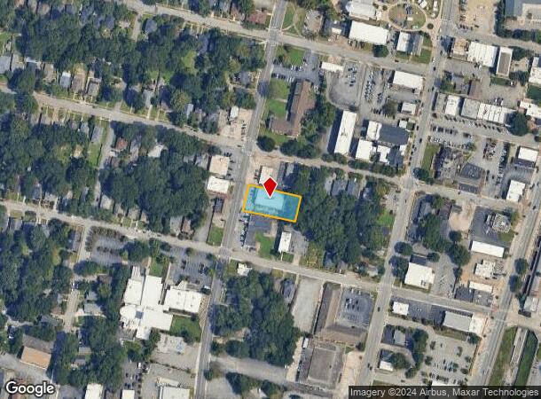  2834 Church St, Atlanta, GA Parcel Map