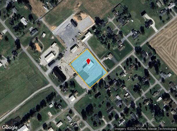 74 Red Fern Rd, Campbellsville, KY Parcel Map