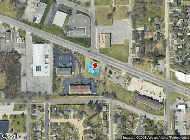  4106 Lincoln Way W, South Bend, IN Parcel Map