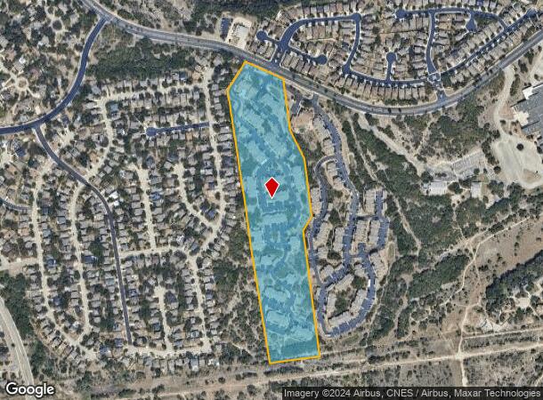  1202 Evans Rd, San Antonio, TX Parcel Map