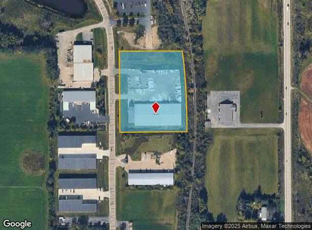 2805 E Progress Dr, West Bend, WI Parcel Map