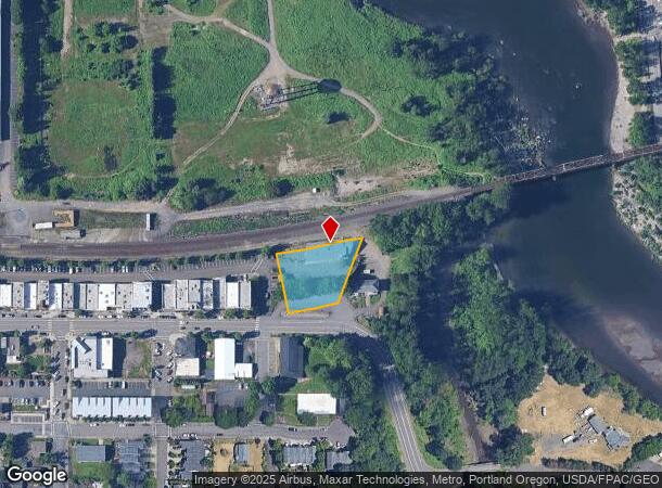  411 E Columbia River Hwy, Troutdale, OR Parcel Map