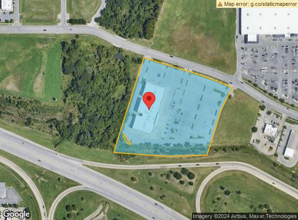  1801 E Hillside Dr, Broken Arrow, OK Parcel Map