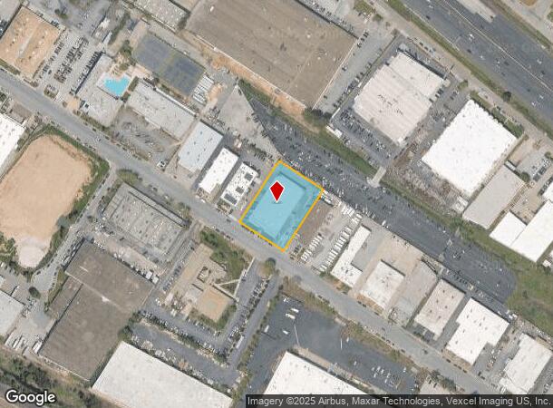  1634 Rollins Rd, Burlingame, CA Parcel Map