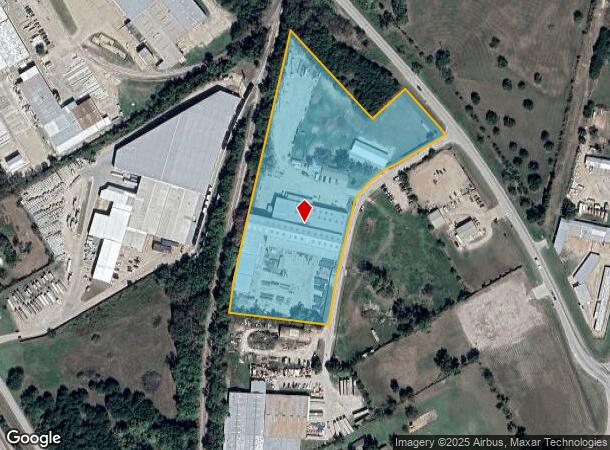  2705 Brombeck, Ennis, TX Parcel Map