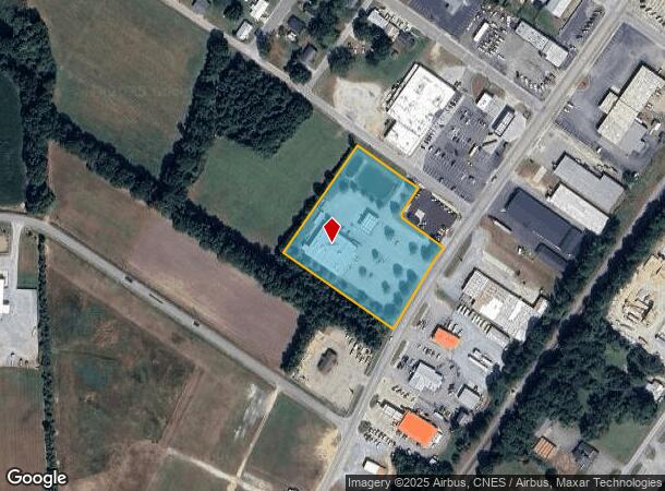  702 S Wall St, Benson, NC Parcel Map