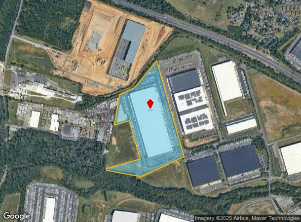  250 Daniels Way, Burlington, NJ Parcel Map