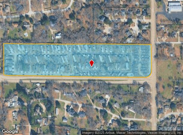 4800 Kelly Elliott Rd, Arlington, TX Parcel Map